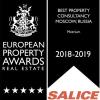 Метриум - лучший консультант в недвижимости по версии European Property Awards Метриум - лучший консультант в недвижимости по версии European Property Awards