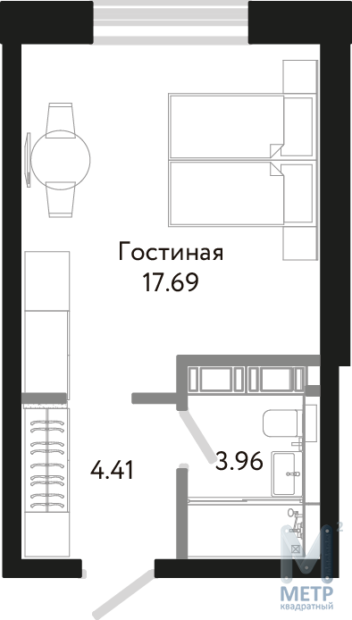 Купить Студию Рядом С Метро В Спб