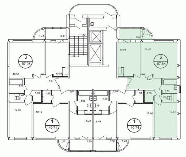 Корпус 1 квартира. П111м планировка Московский. П111м планировка однокомнатной. Бианки 3к1 планировка квартир. Бианки 1 планировки.